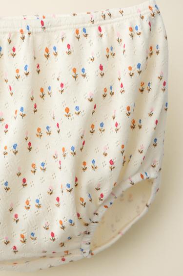 BLOOMER POINTELLE TULIPES CRÉÉ PAR CARAMEL LONDON X ZARA - Imprimée de Zara - Image 3