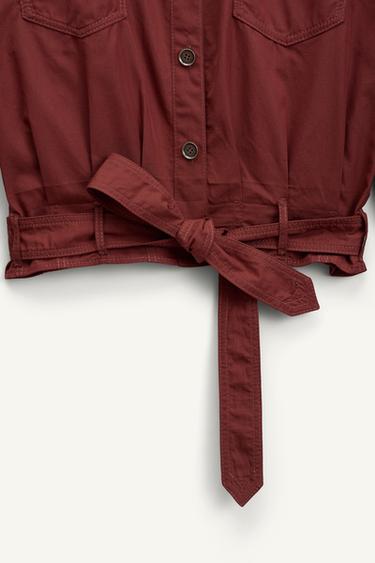 LC SHRT 14 - Maroon by Zara