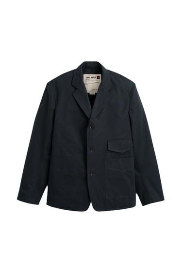 STRIPED BLAZER