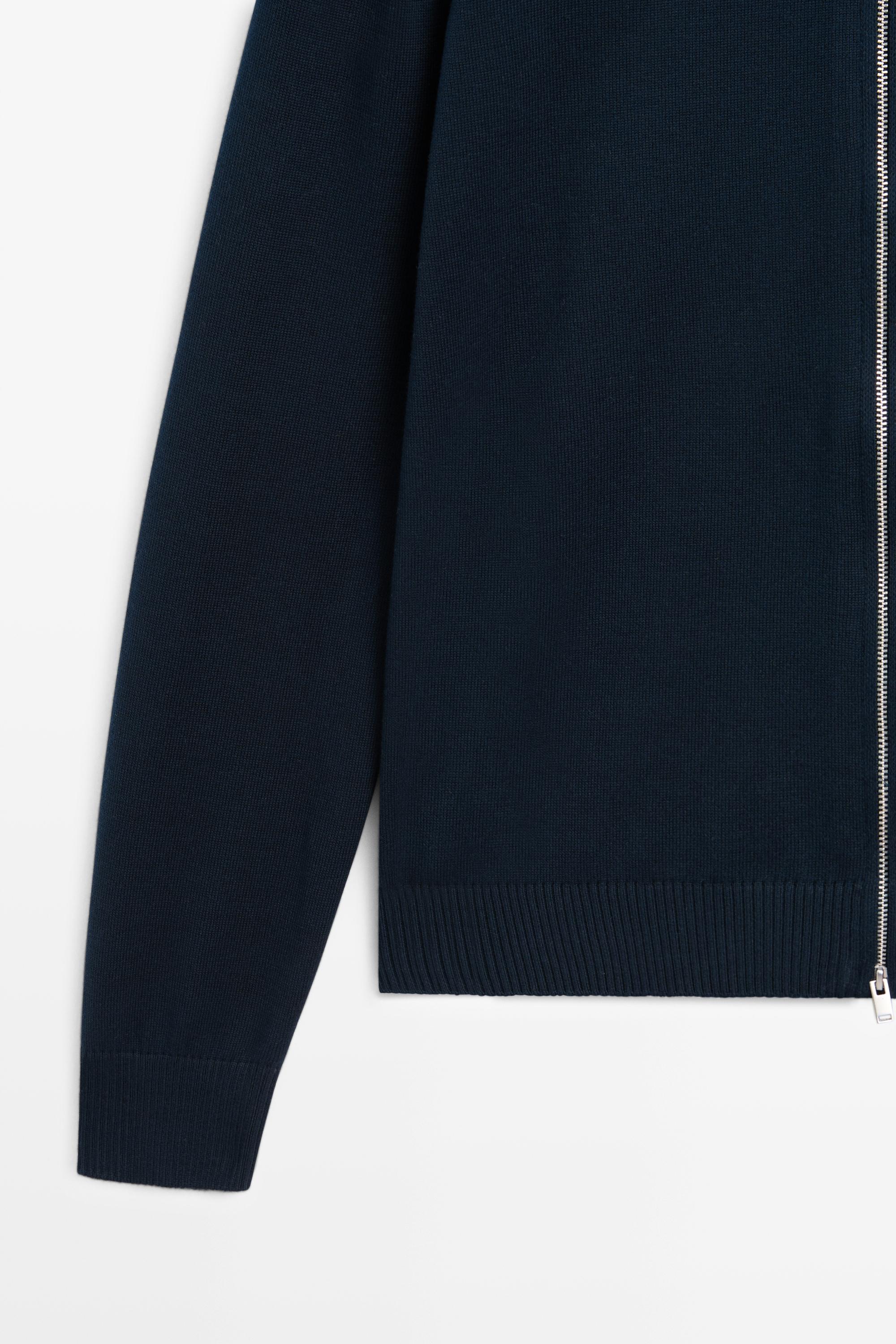100% cotton knit cardigan