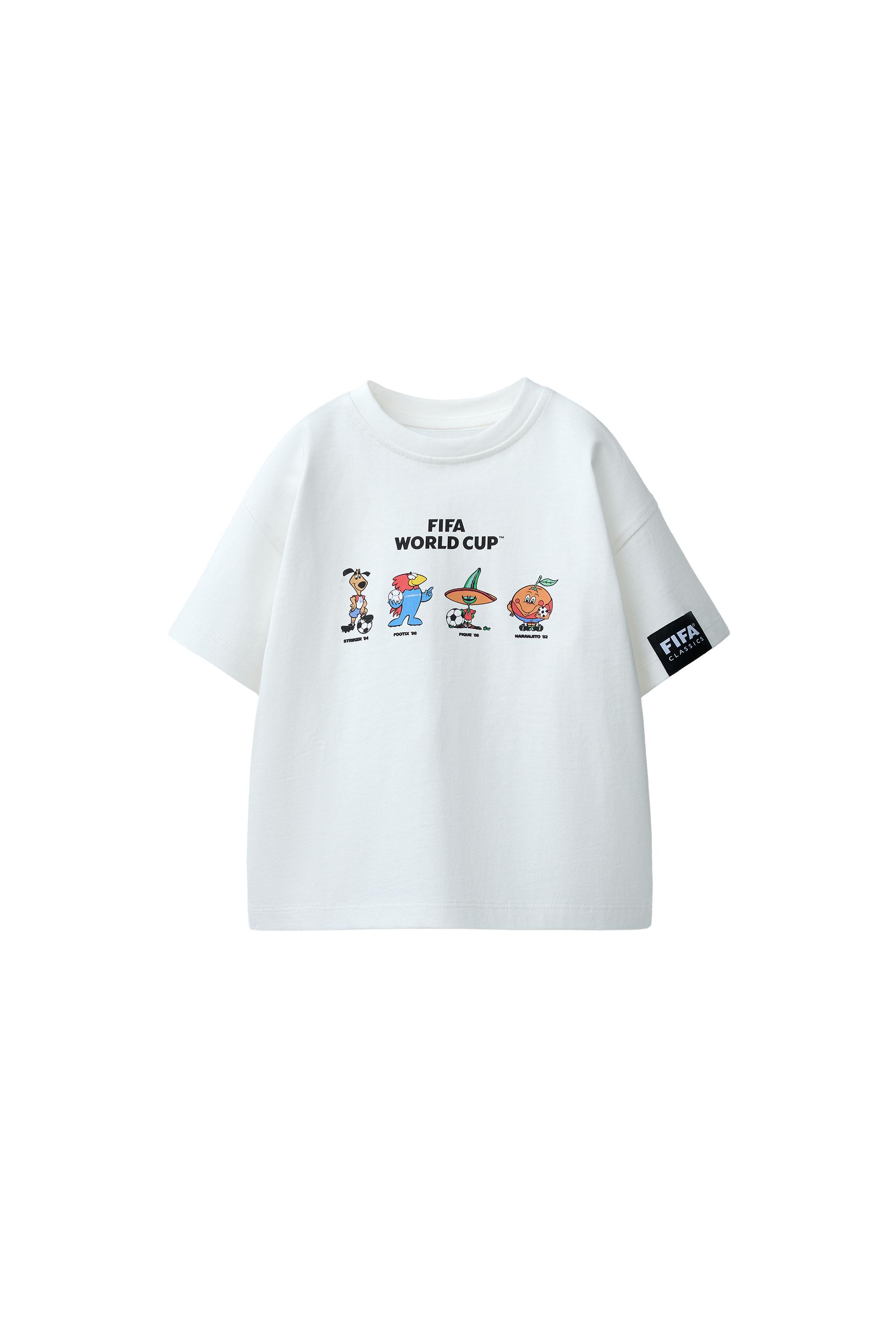 FIFA CLASSICS WORLD CUP ™ MULTIPLE MASCOTS PRINTED T-SHIRT - White