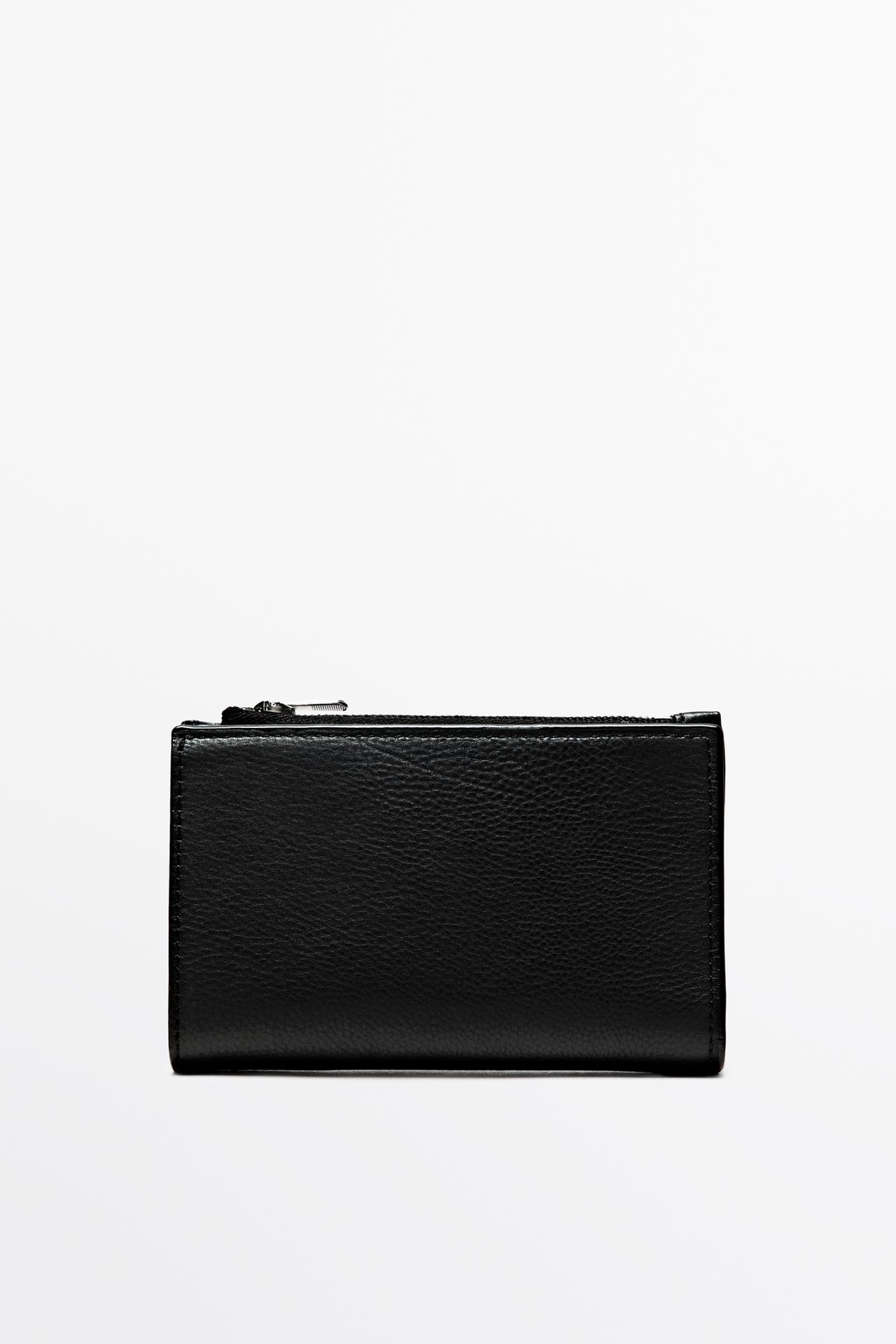 Nappa leather wallet — Black