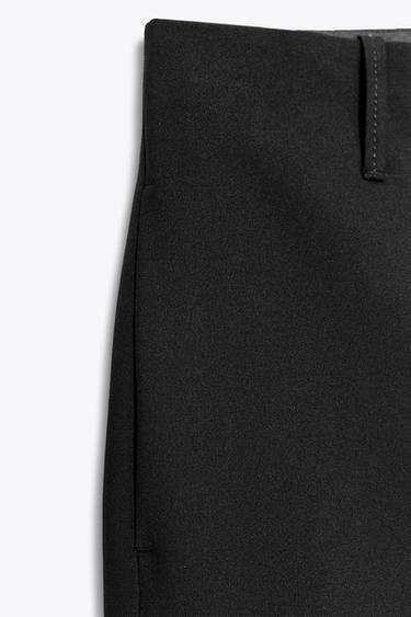 ZW COLLECTION LONG BERMUDA SHORTS - Black by Zara - Image 7