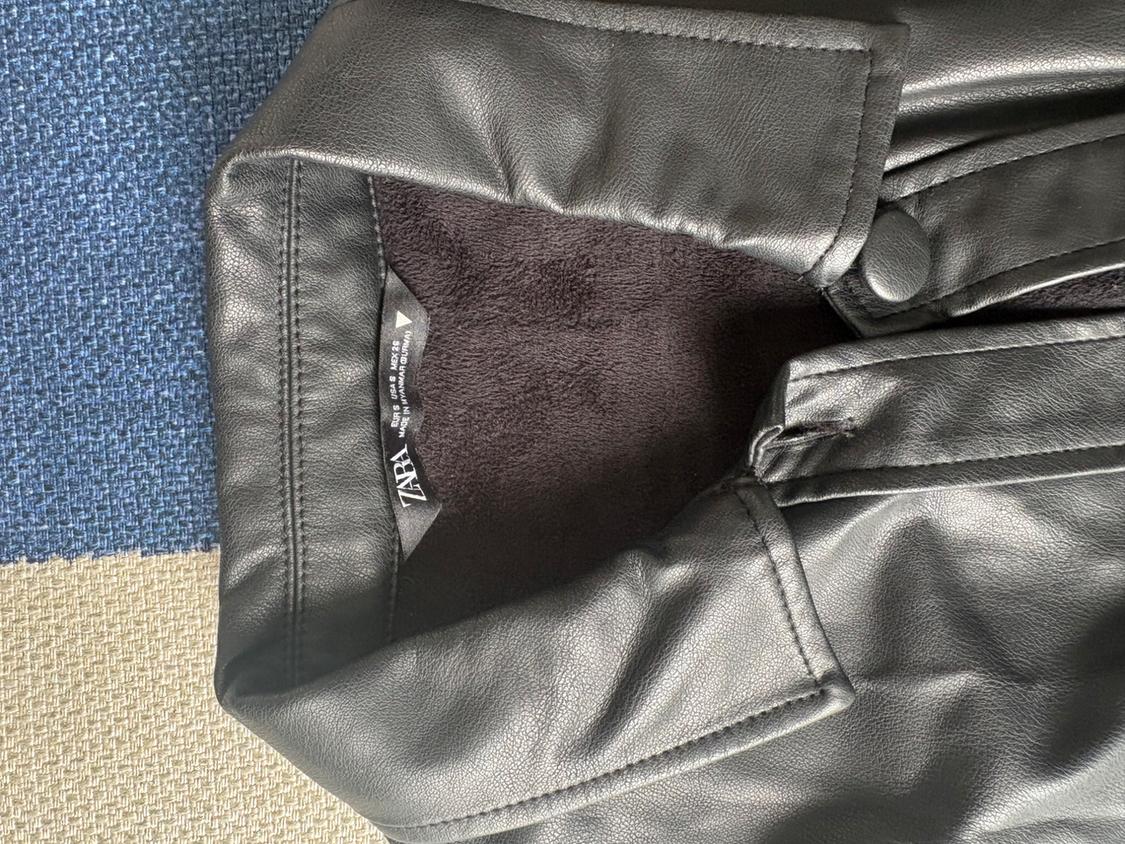 FAUX LEATHER OVERSHIRT - Image 3