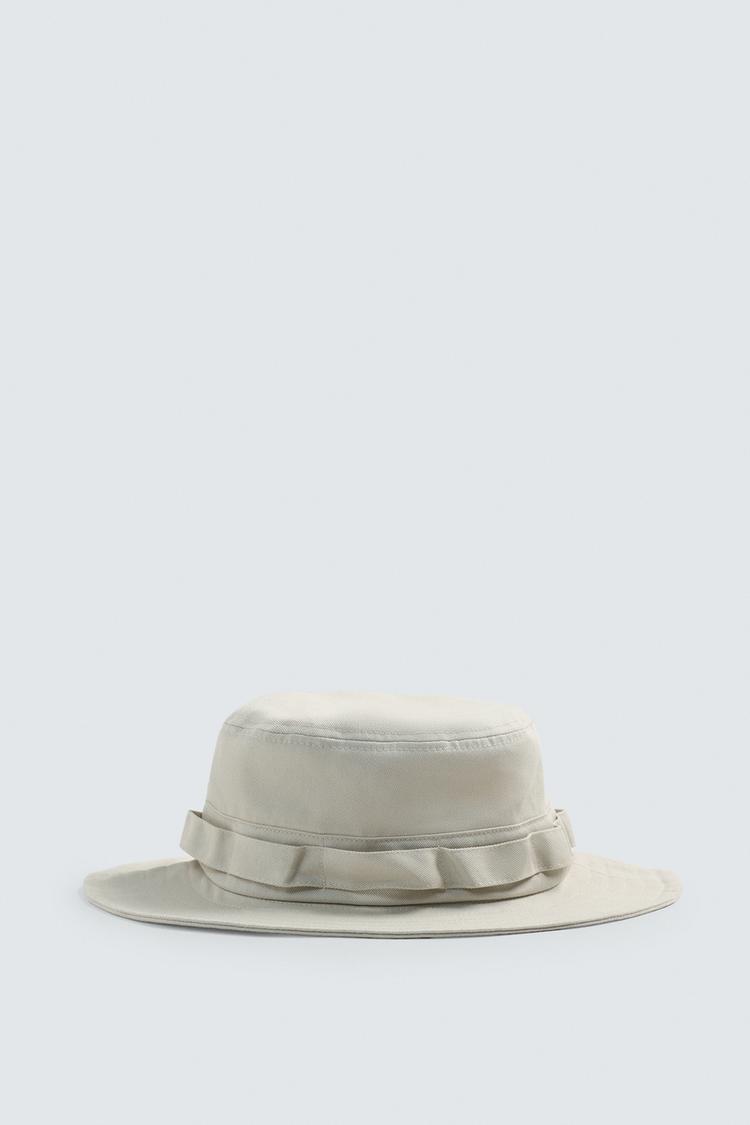 ZARA WIDE BRIM BUCKET HAT