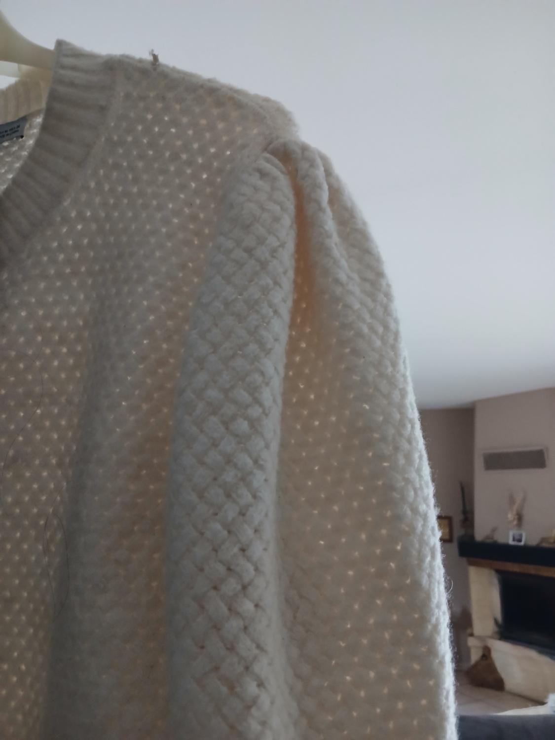 3/4 LENGTH SLEEVE KNIT CARDIGAN - Image 3