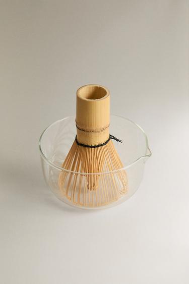 BOROSILICATE GLASS MATCHA TEA SET - Transparent by Zara - Image 1