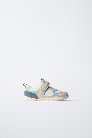 TENNIS COULEURS BAREFOOT - Bleu ciel de Zara