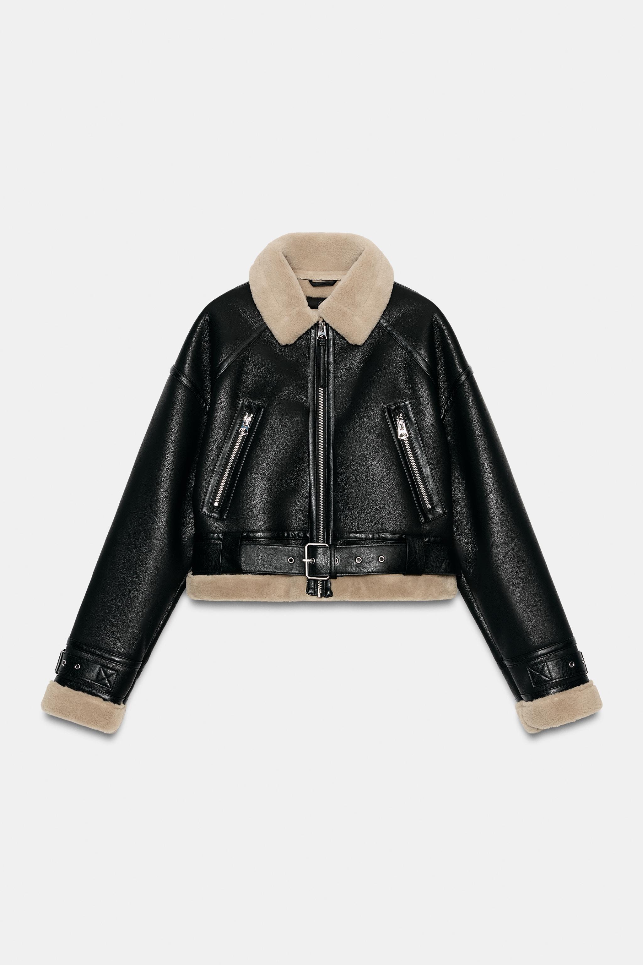 DOUBLE-FACED JACKET - Black | ZARA South Africa