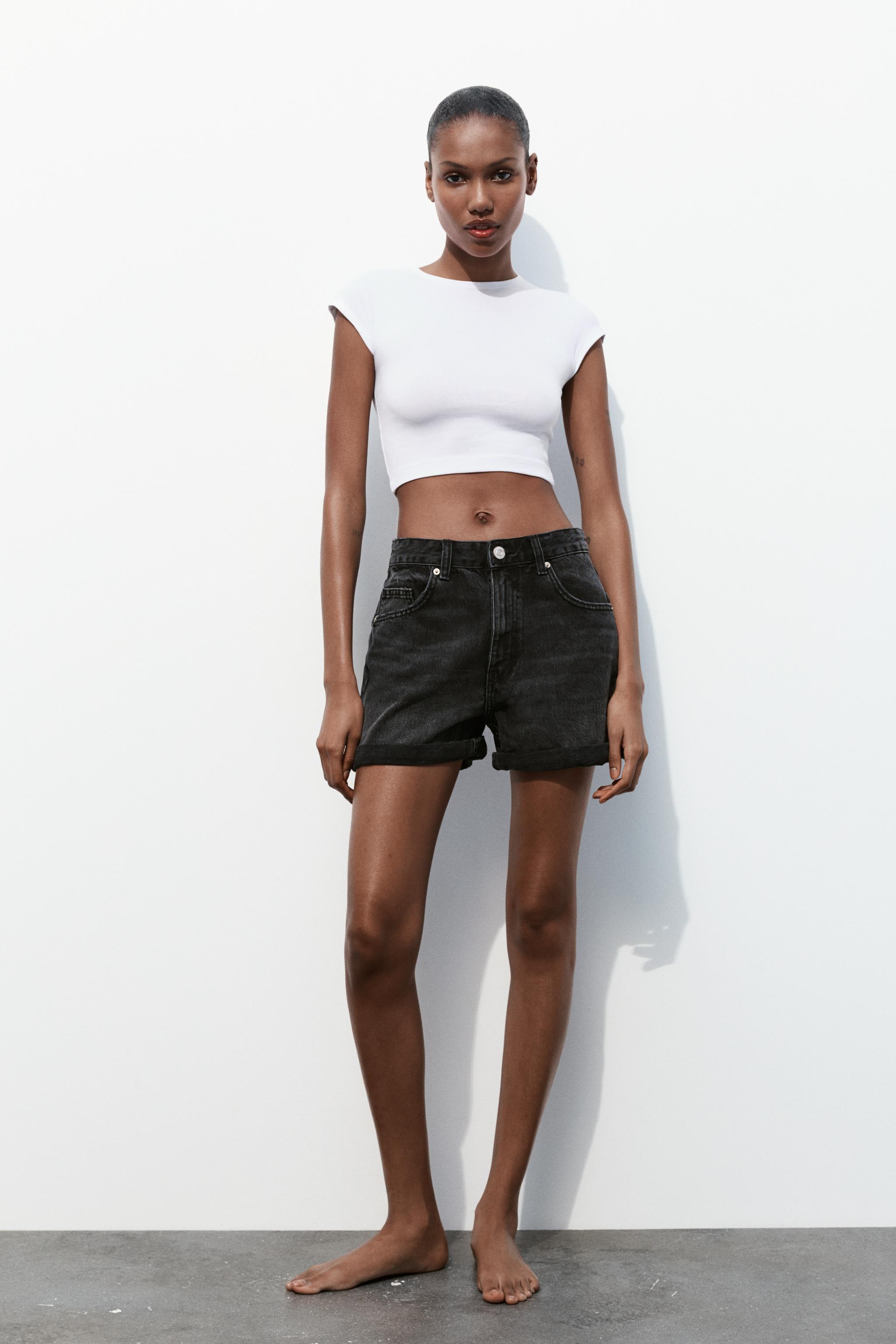 Mom jean bermuda shorts online