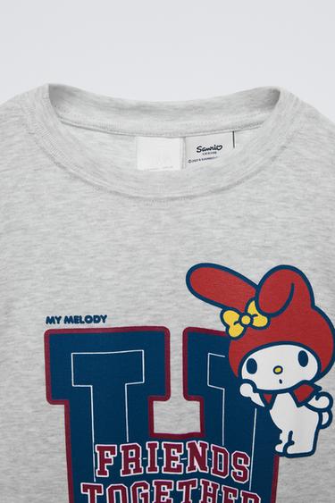 HELLO KITTY © T-SHIRT - Grey marl by Zara - Image 2