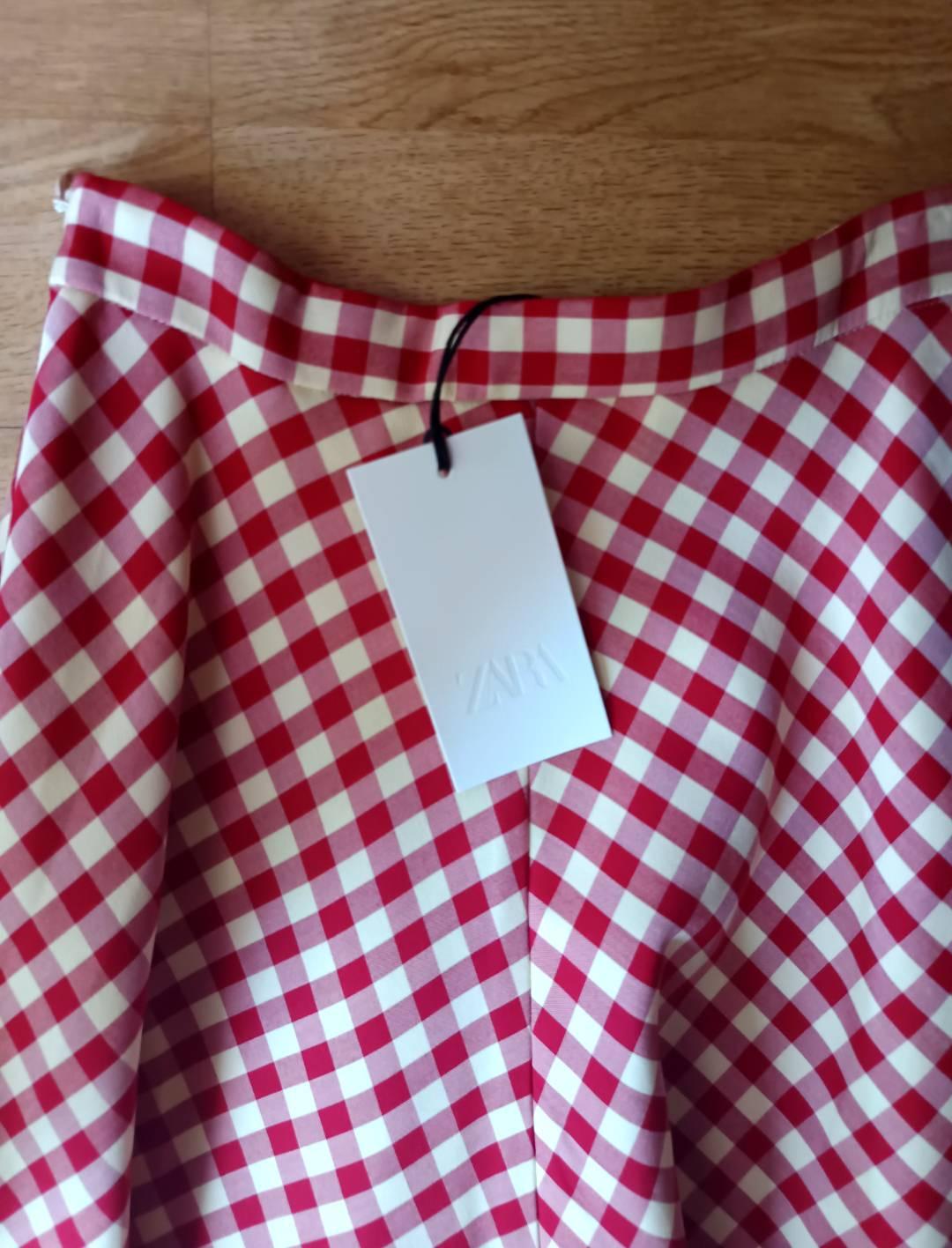 ZW COLLECTION CHECK LAYERED SKIRT - Image 4