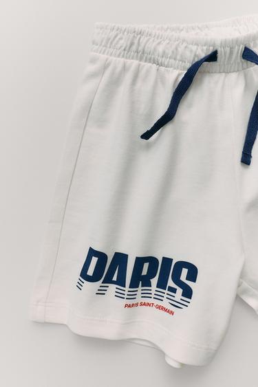 6-14 AÑOS/ PIJAMA ESTAMPADO PSG ® - Azul de Zara