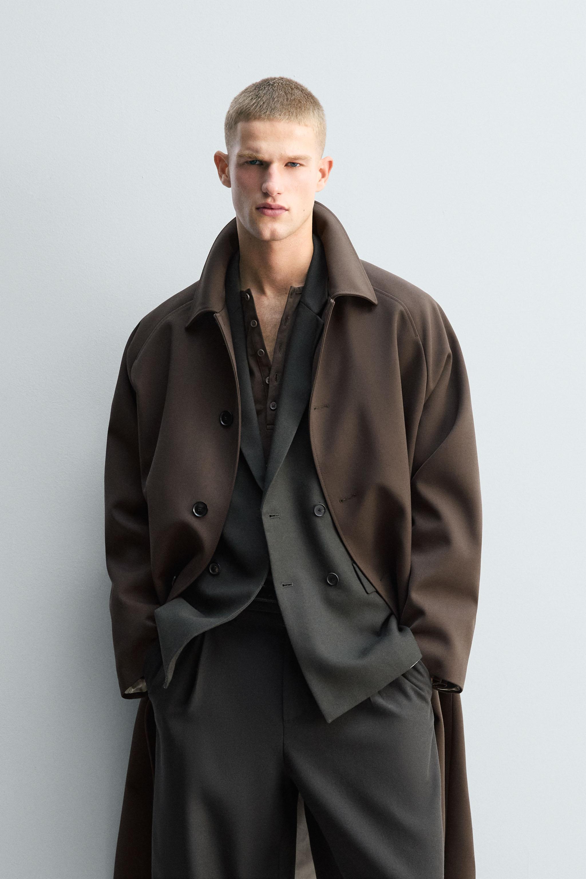 TRENCH LONG AVEC LAINE ÉDITION LIMITÉE