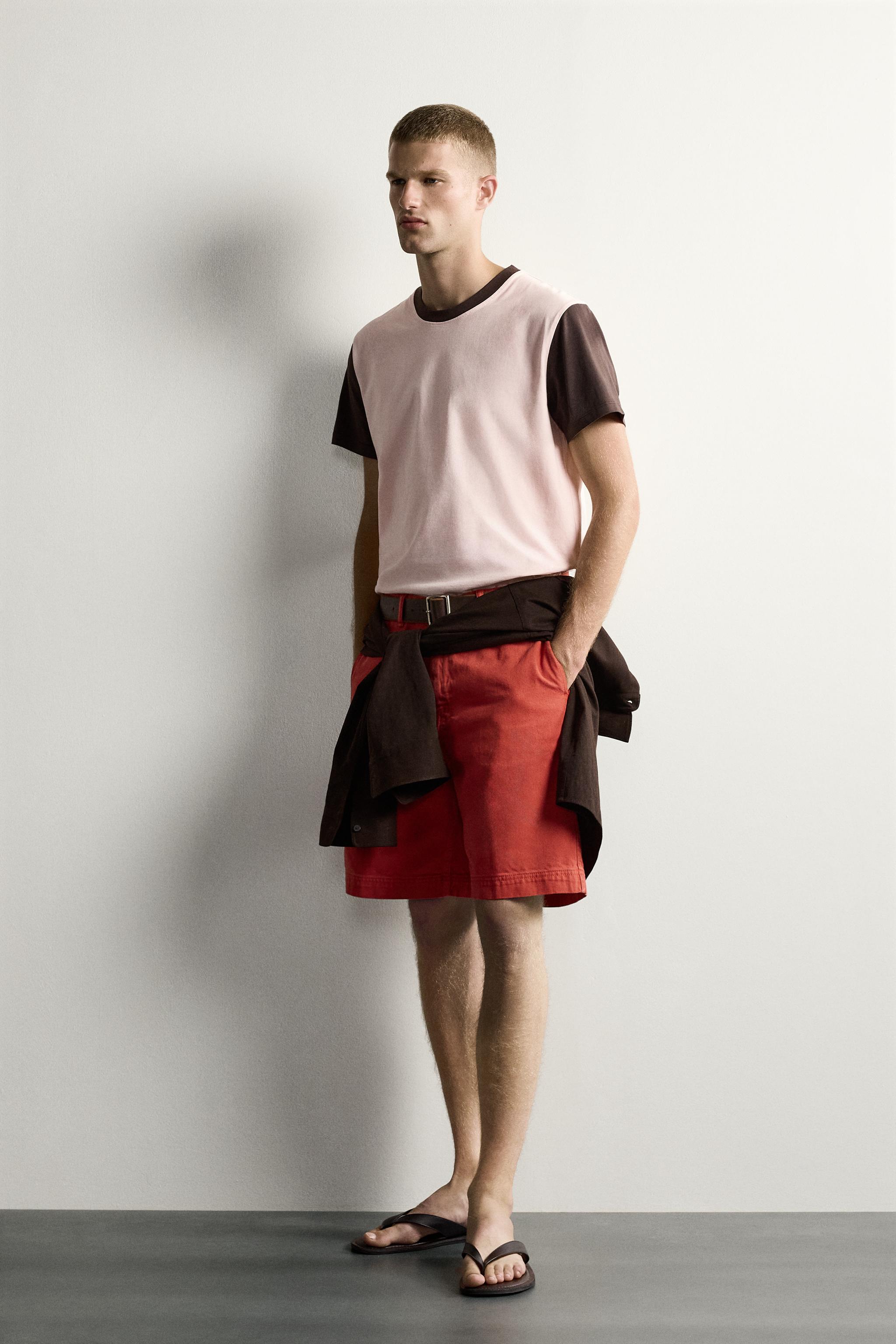 REGULAR FIT COLORBLOCK T-SHIRT