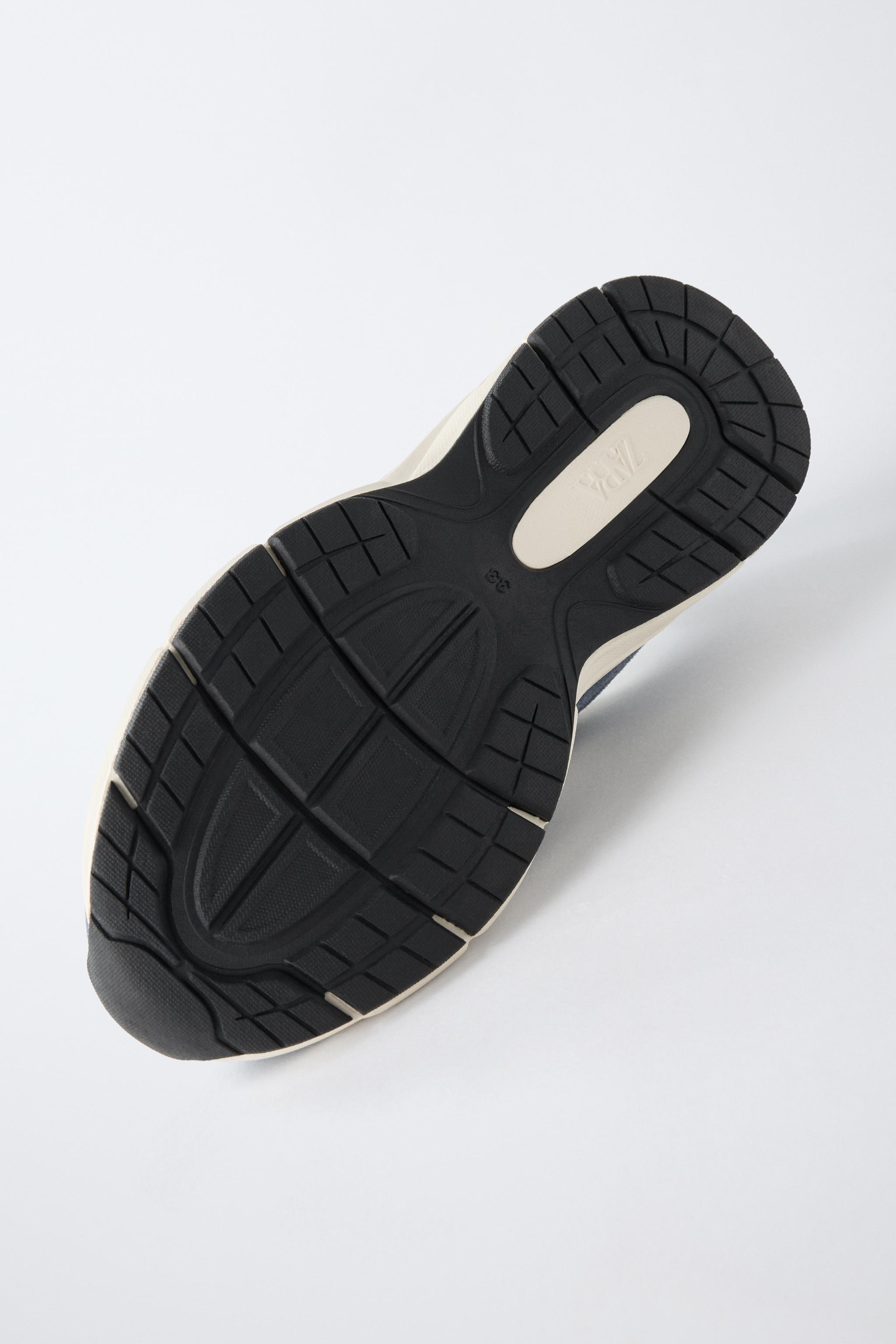 PIECED ATHLETIC SNEAKERS