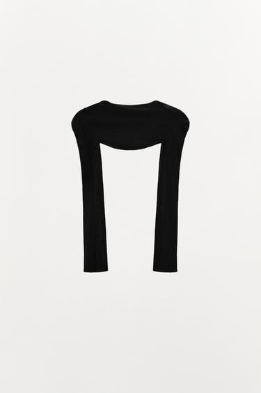 SEAMLESS ARM WARMERS - Black by Zara - Image 5