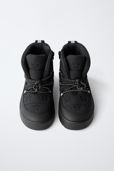 WATER-REPELLENT SNOW BOOTS - Black by Zara - Image 3