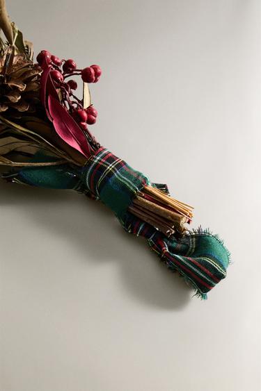 OLIVE BRANCH CHRISTMAS BOUQUET - Green by Zara - Image 3