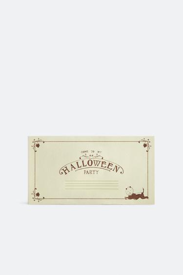 HALLOWEEN PARTY INVITATIONS - Multicoloured by Zara
