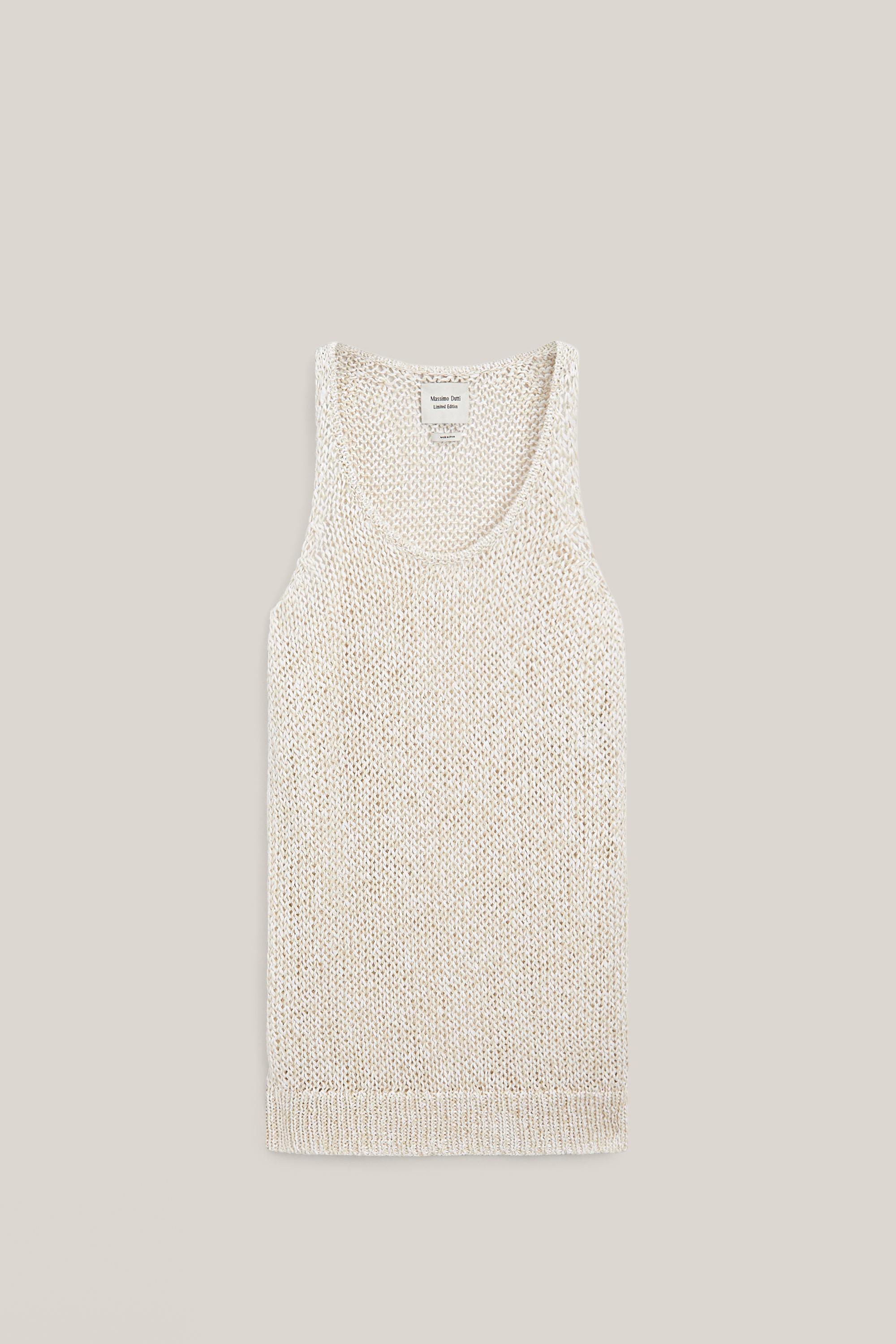Top long en maille ajourée - LIMITED EDITION