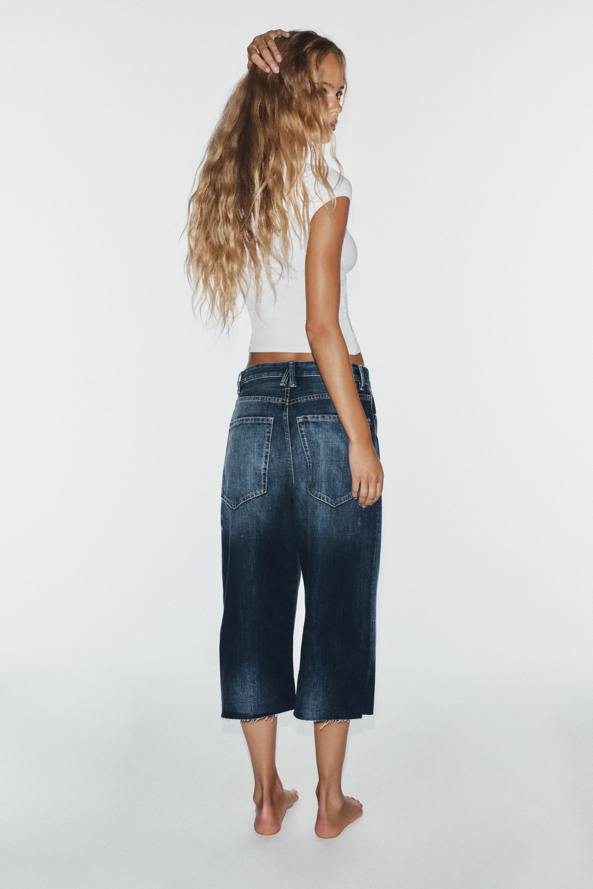 BERMUDA JORTS BAGGY EN DENIM TRF