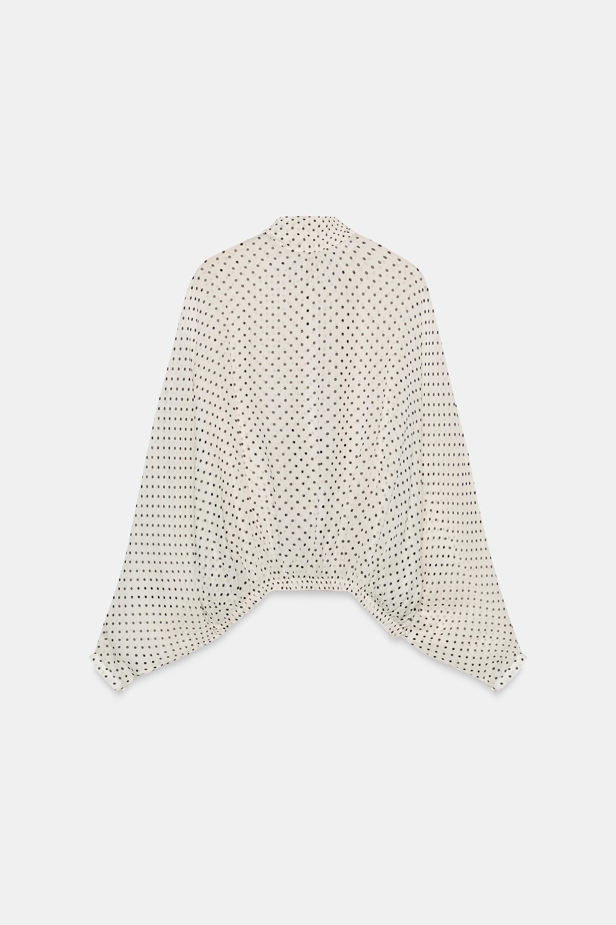 ZW COLLECTION POLKA DOT BLOUSE