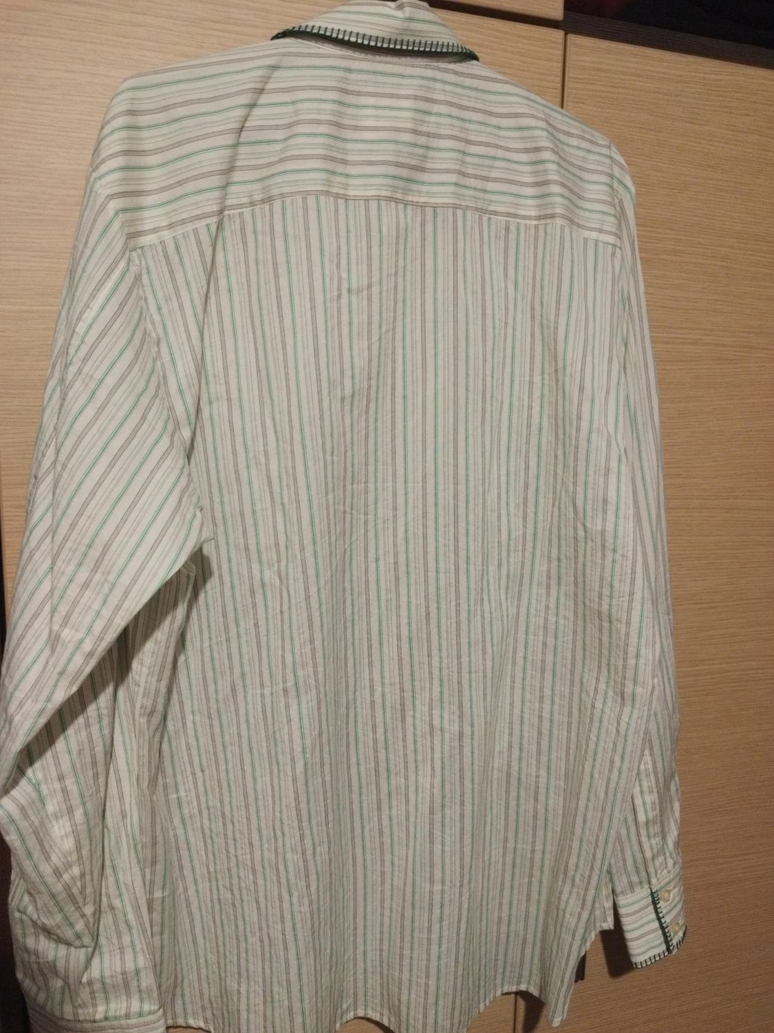 LIMITED EDITION COTTON-SILK STRIPED SHIRT - Image 2