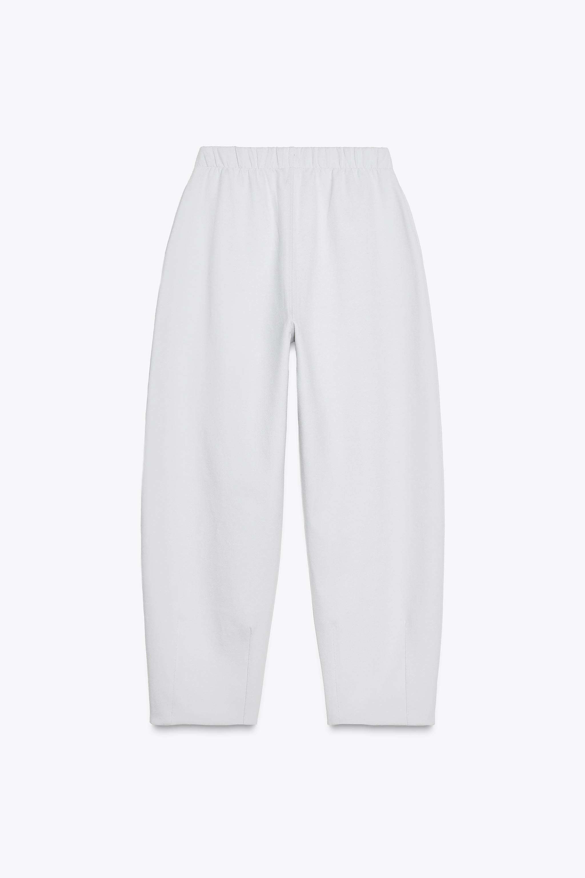 PANTALON COCOON INTERLOCK