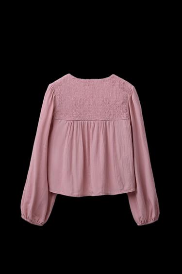Zara SPARKLY SHIRT - Pink