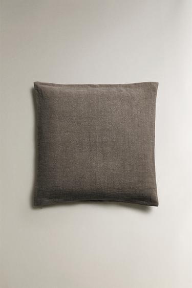 PUDEBETRÆK I HØR - taupe brun fra Zara