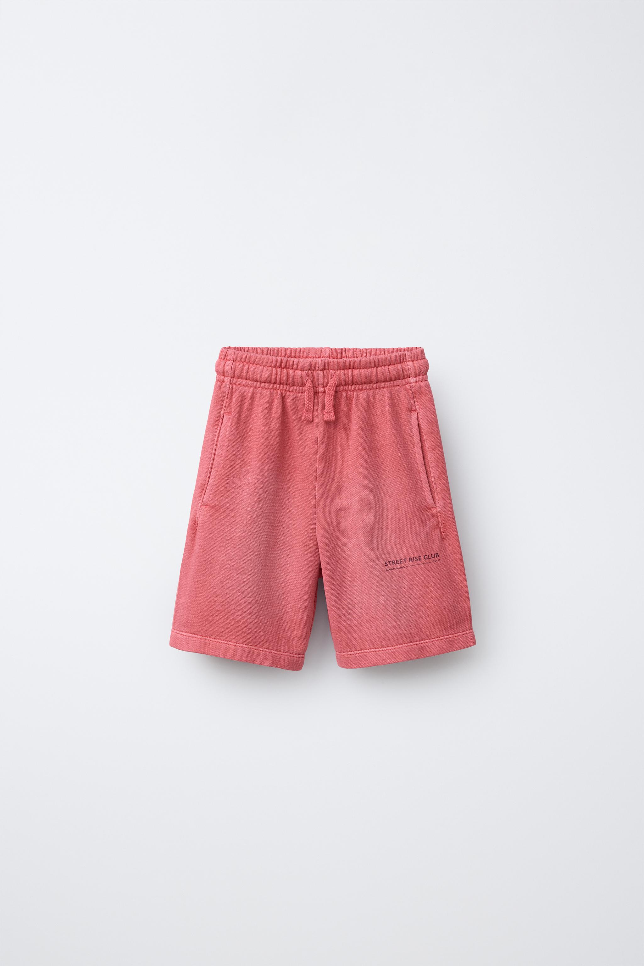 T-SHIRT AND BERMUDA SHORTS SET WITH TEXT