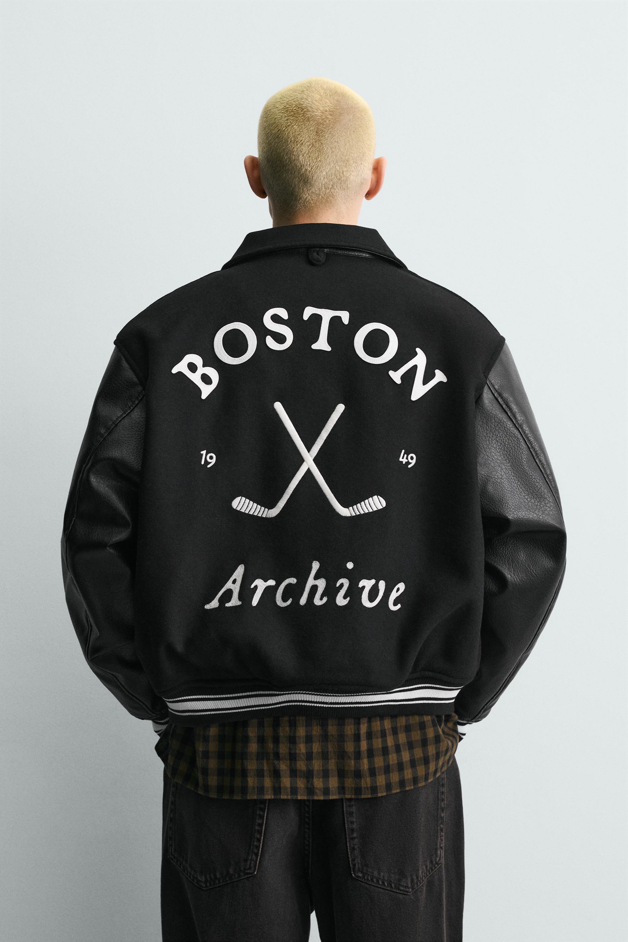 BLOUSON BOMBER BRODERIES EN MATIÈRES VARIÉES
