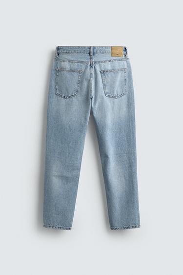SLIM FIT TAPERED JEANS - Light blue de Zara - Image 7