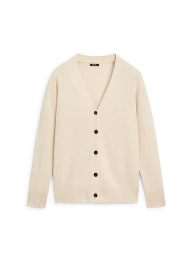 Zara Knit alpaca and wool V-neck cardigan - Yellow
