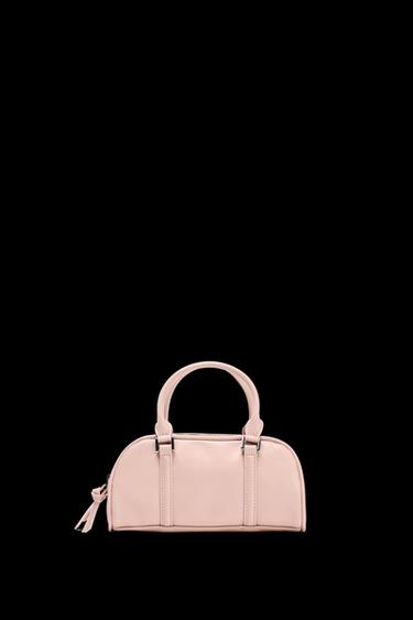 Zara MINI BOWLING BAG - Pink