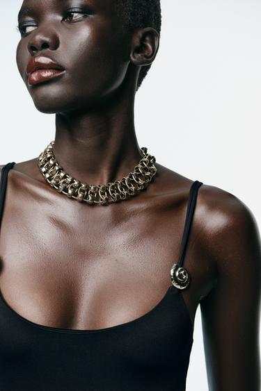 BODY POLIAMIDA BÚZIOS - Preto da Zara