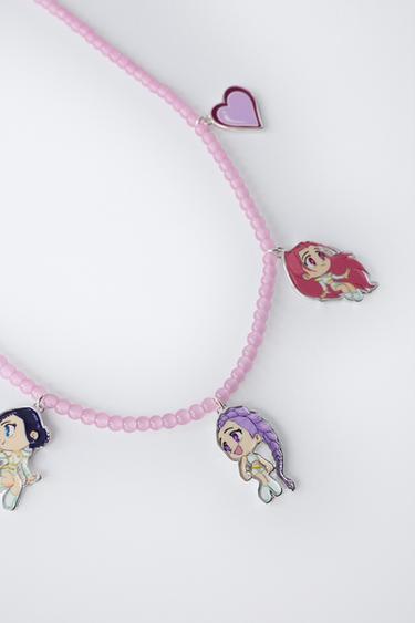 COLLIER MULTICHARM KPOP DEMON HUNTERS™ NETFLIX © - Rose clair de Zara - Image 2