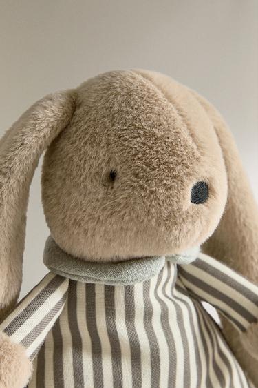 KIDS' MUSICAL BUNNY SOFT TOY - Dark beige by Zara - Image 2