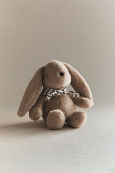 PELUCHE ENFANT LAPIN BOÎTE - Beige foncé de Zara