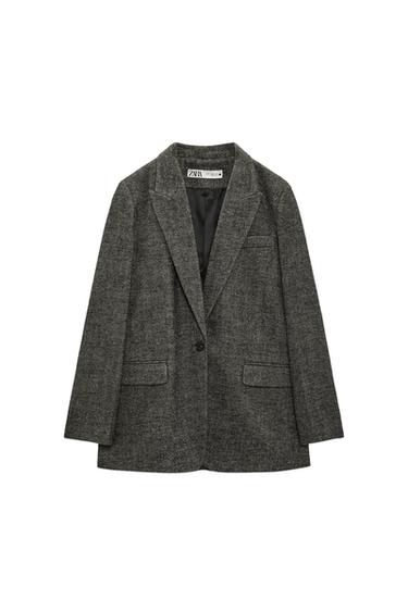 HERRINGBONE BLAZER