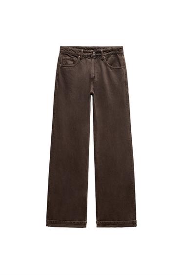 TRF SLOUCHY MID-RISE JEANS