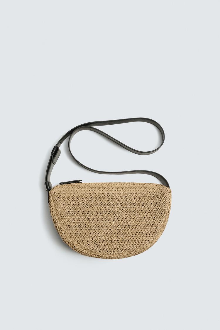 ZARA BRAIDED SHOULDER BAG