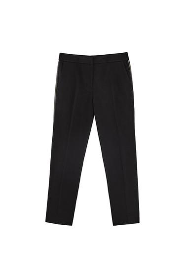 TROUSERS WITH SIDE STRIPE