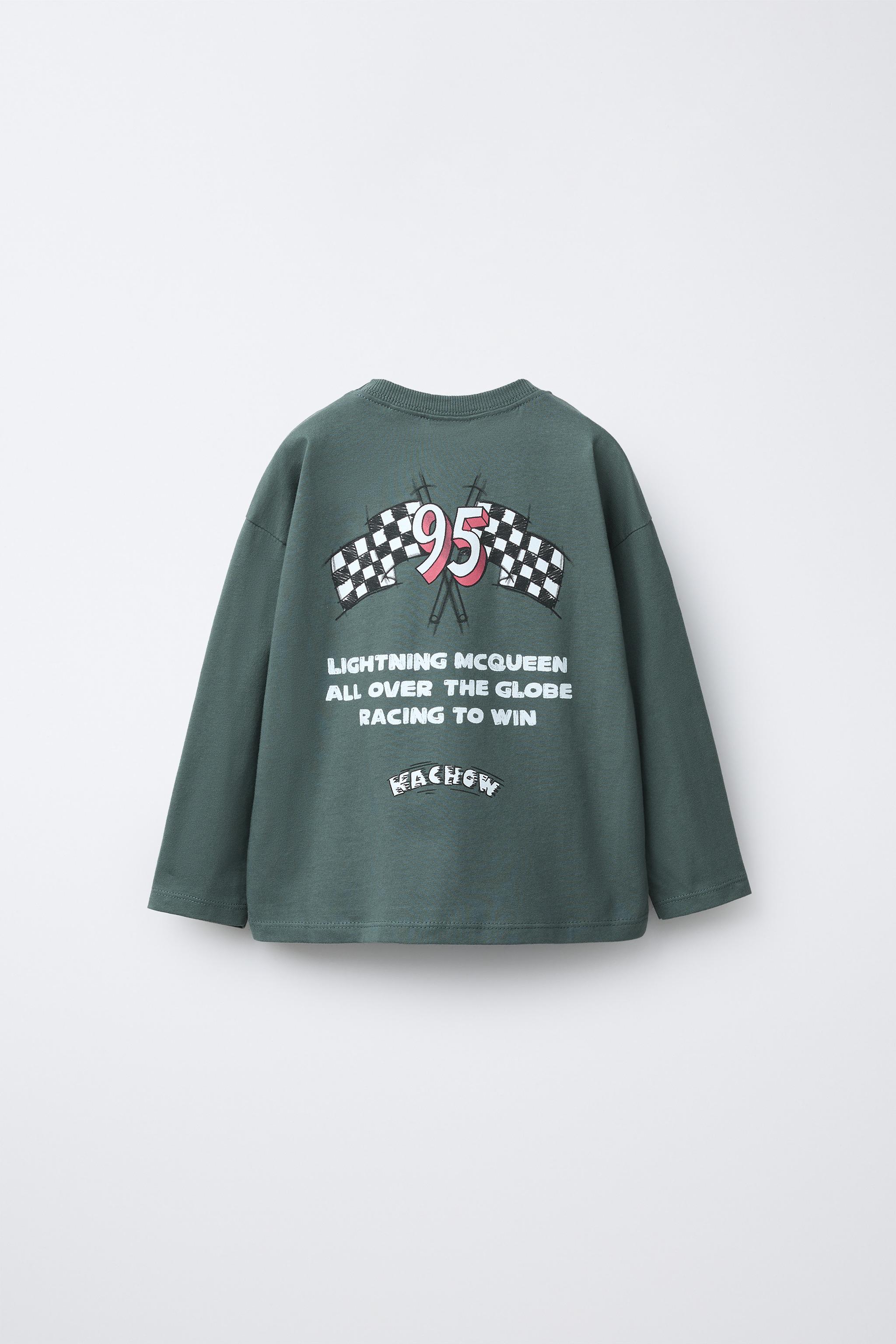 TEE-SHIRT IMPRIMÉ CARS FLASH MCQUEEN © DISNEY