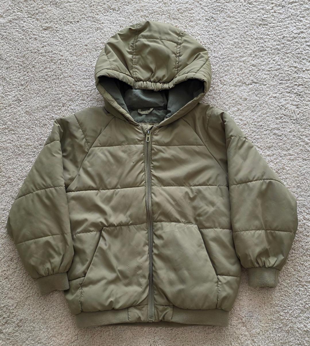 WATER REPELLENT DINOSAUR PUFFER COAT