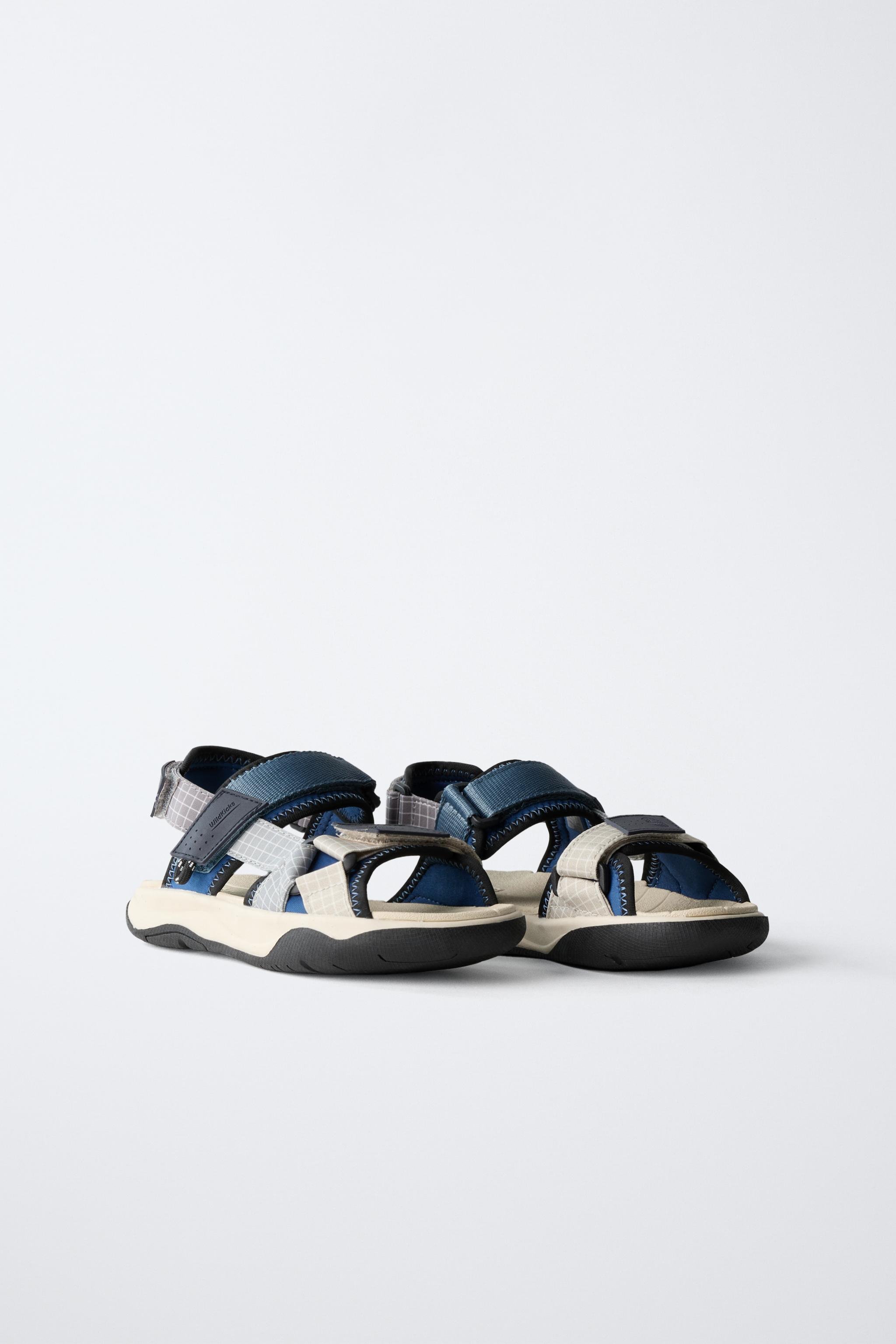 ★ドイツ発*ZARA*新作*本革ダブルストラップサンダル/TG★ ☆ドイツ発*ZARA*新作*本革ダブルストラップサンダル/TG☆ (ZARA