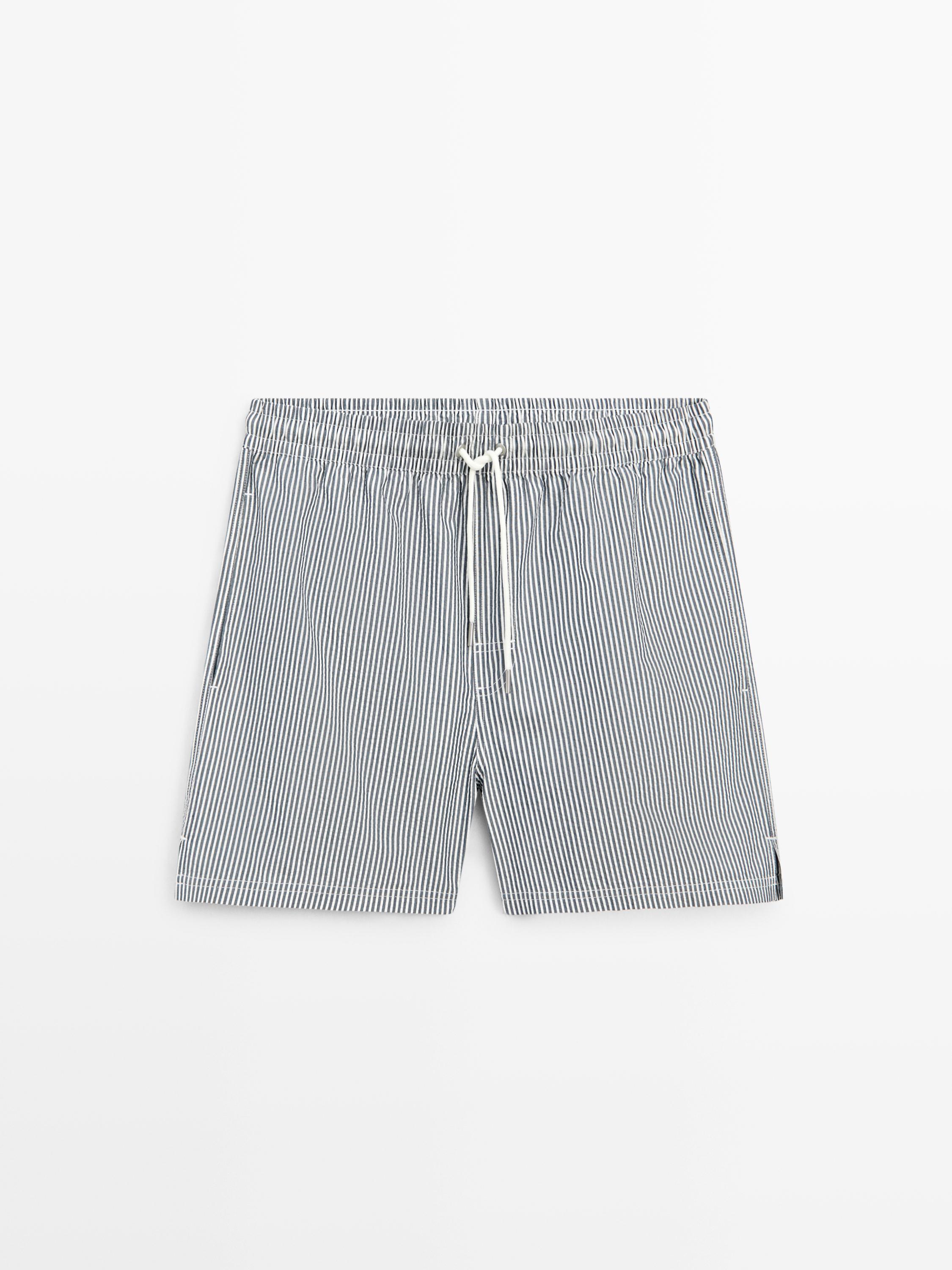 Maillot de bain à rayures