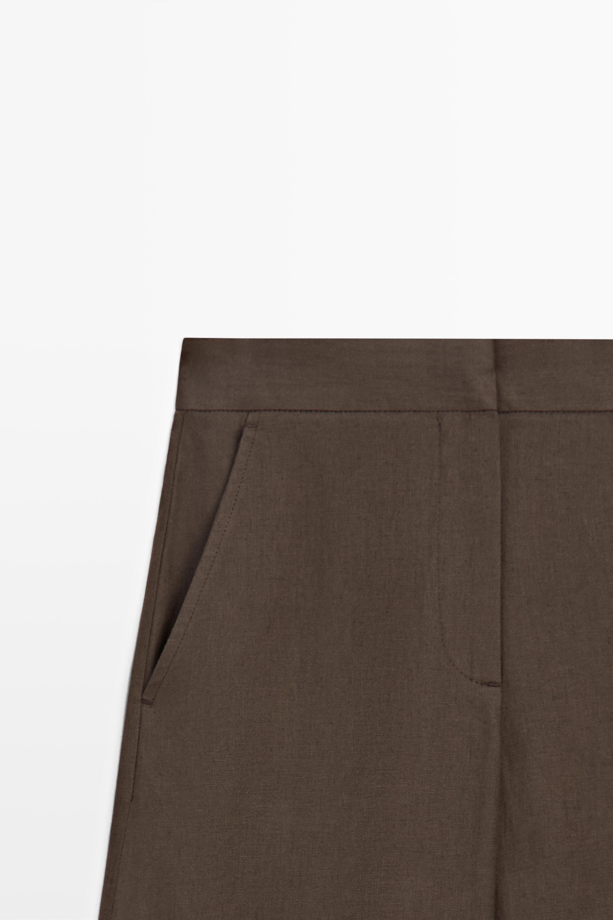 Pantalon fluide en lin