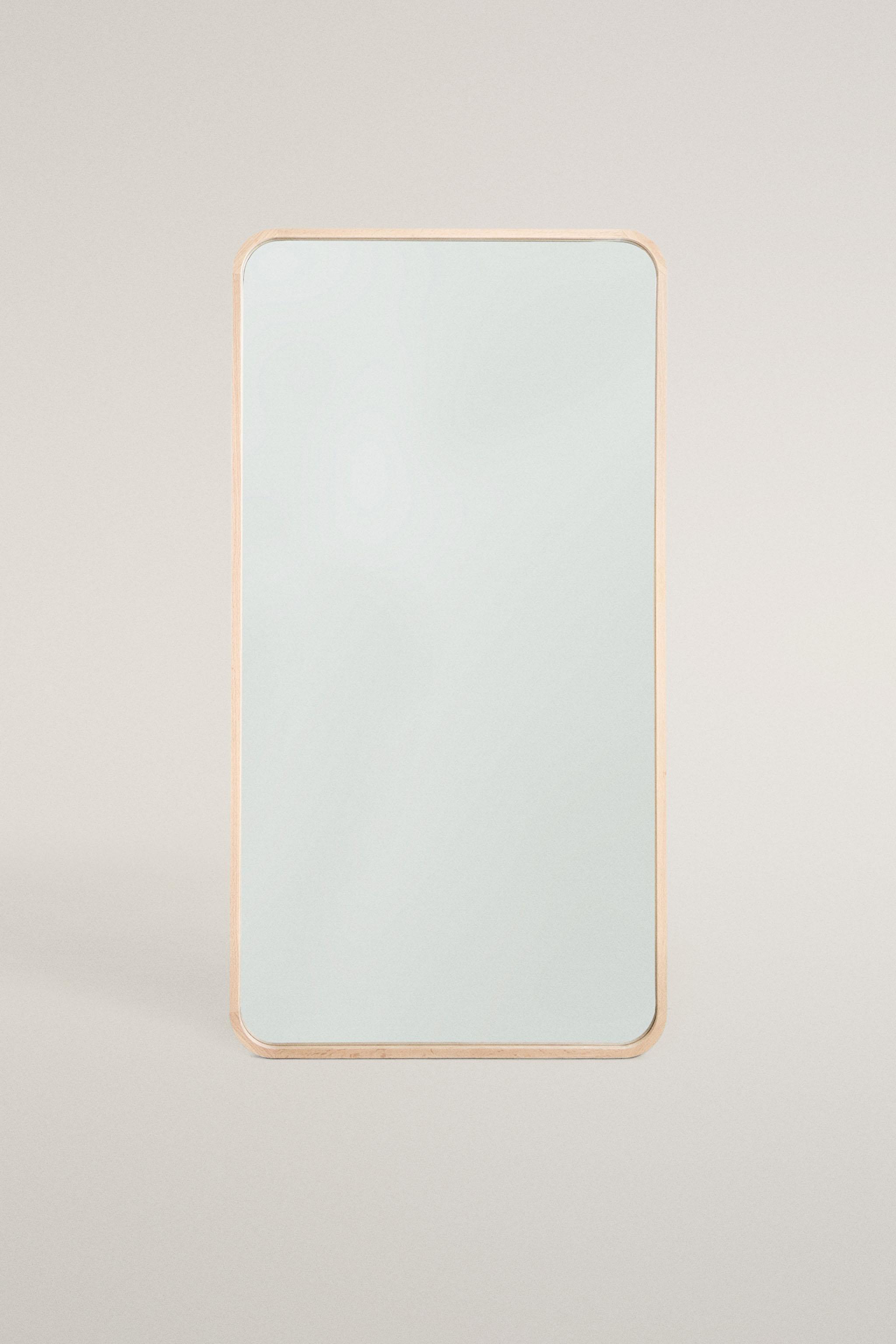 MIROIR SUR PIED CADRE ARRONDI GRAND